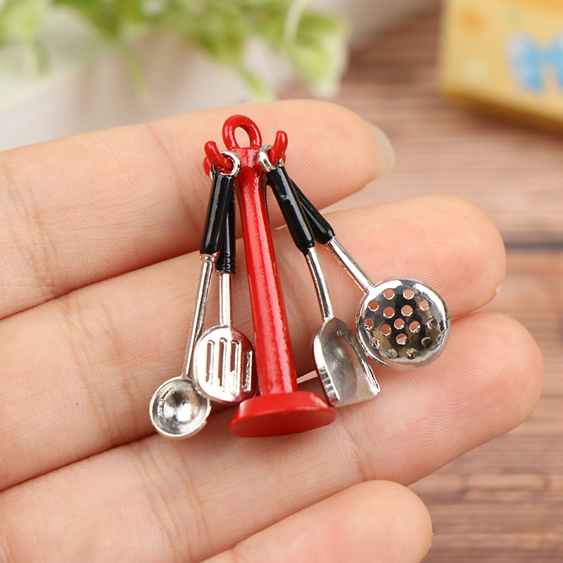 Kids Outdoor Kitchen Accessories - 1:12 Utensile da cucina per casa
