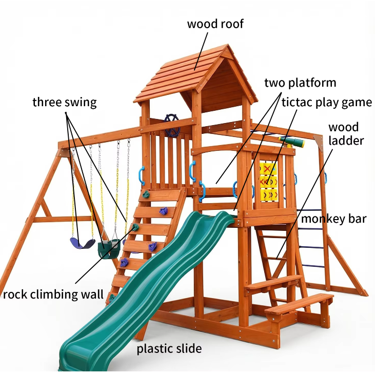 Kids Outdoor Climbing Frame - Attrezzatura da gioco, struttura da arrampicata
