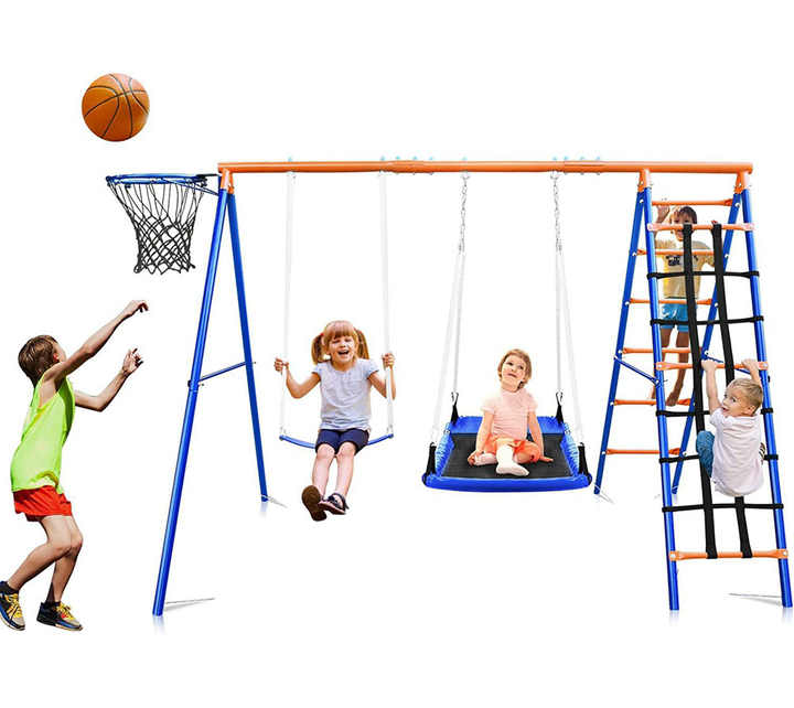 Set 3-in-1 per Bambini con Alt - Kids Outdoor Climbing Frame recensione e prezzo