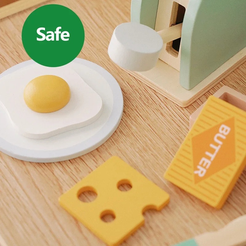 Giocattolo Tostapane in Legno  - Kids Outdoor Kitchen Accessories recensione e prezzo